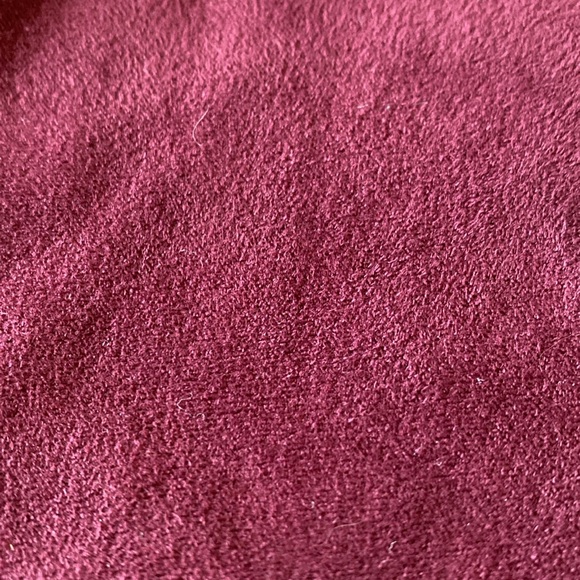 Maroon/burgundy, valore button up skirt - Picture 3 of 3